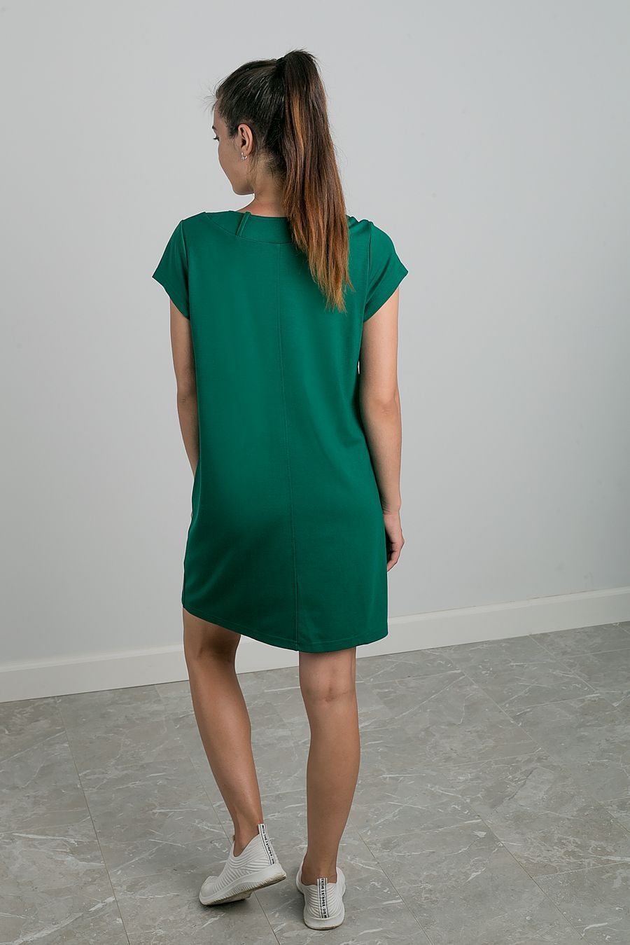 платье Л 534 т. зеленый