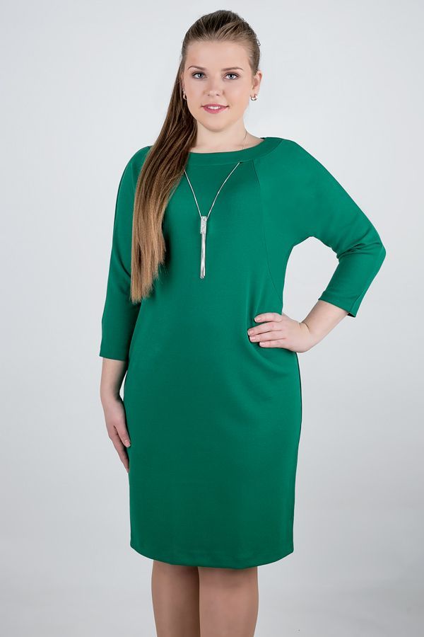 платье Д943*50 зелень