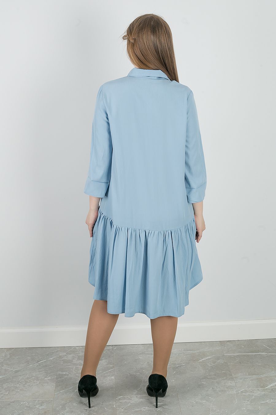 платье Дафна*36.6 голубой