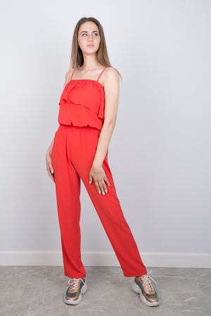 комбинезон т4039* коралловый  оптом