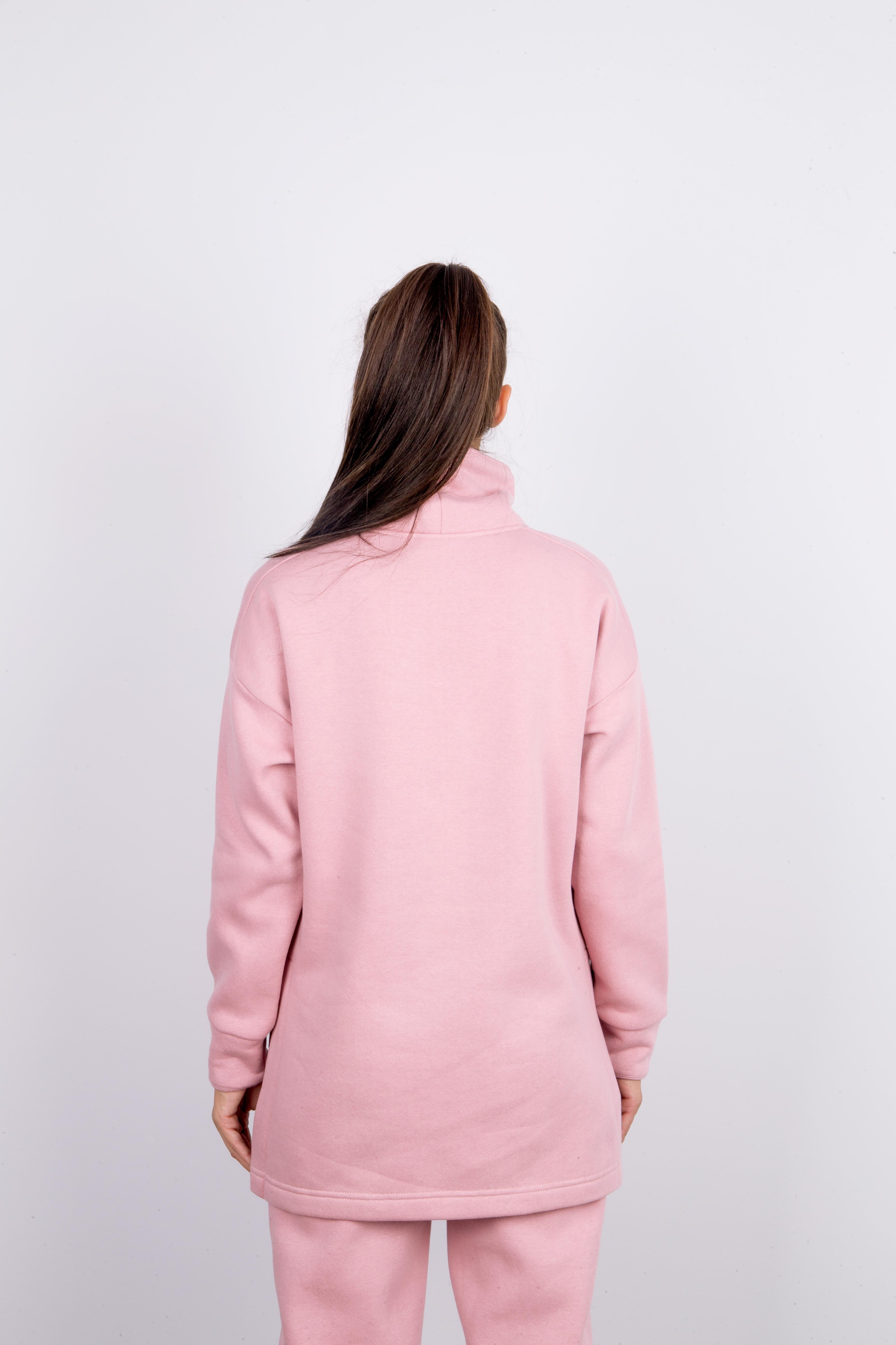 Костюм Л938-939 футер утепл. розовый snowtrend