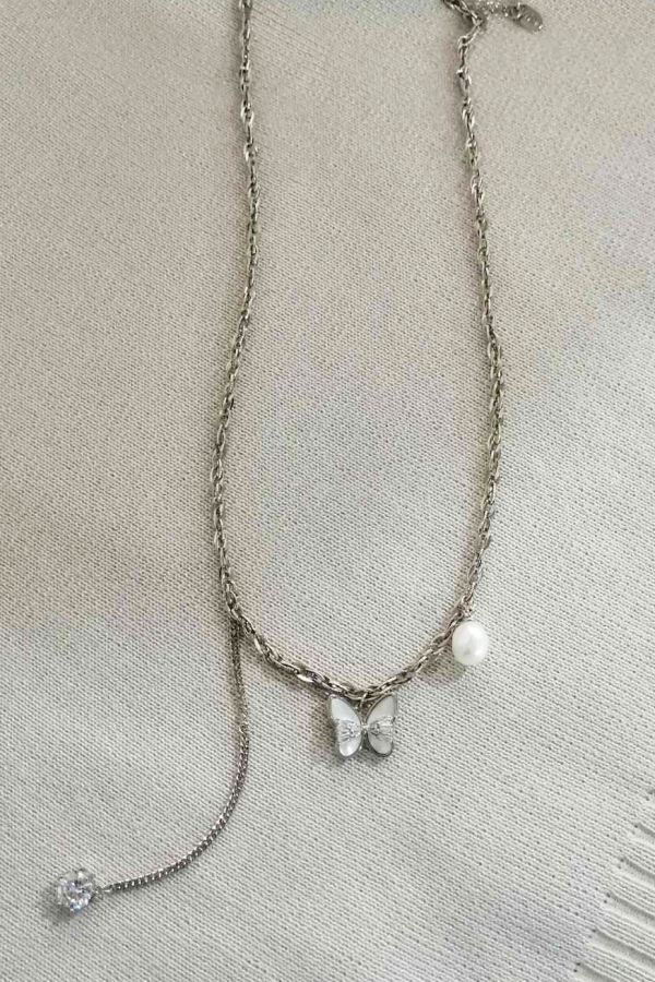 подвеска ц0124-8  (00795) бабочка