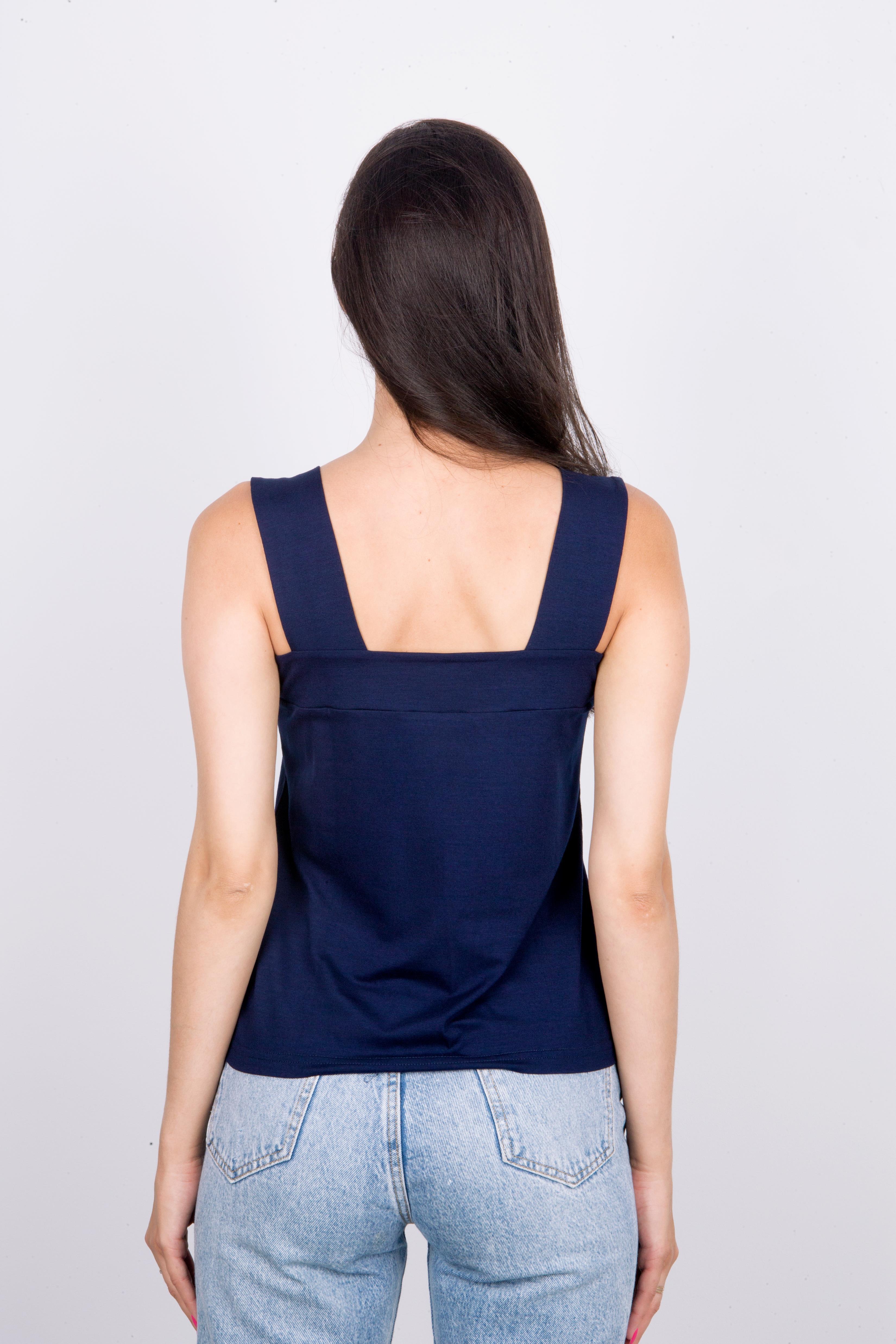 майка Л116-3 т.синий