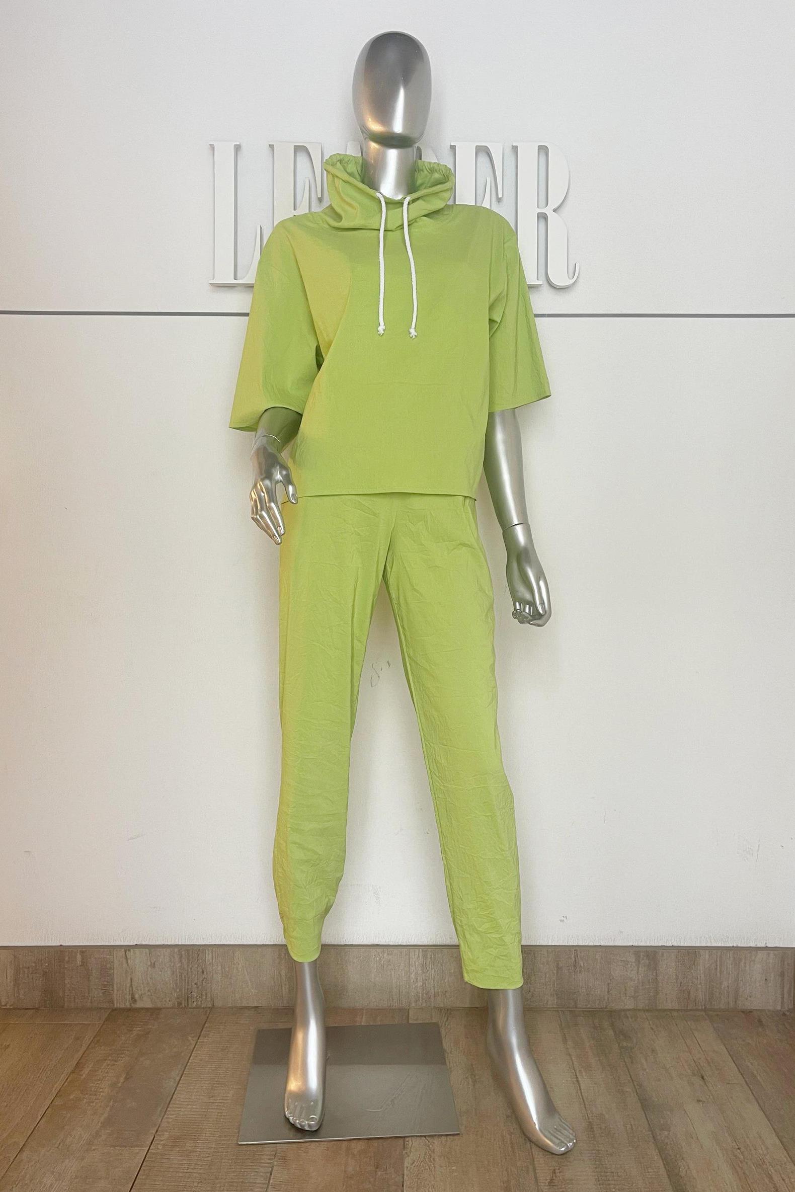 брюки Л609-2 стрейч_108 лайм