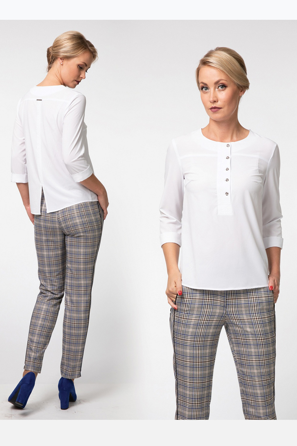 брюки Б2.18.21 Каледония*50 12262*1 синий