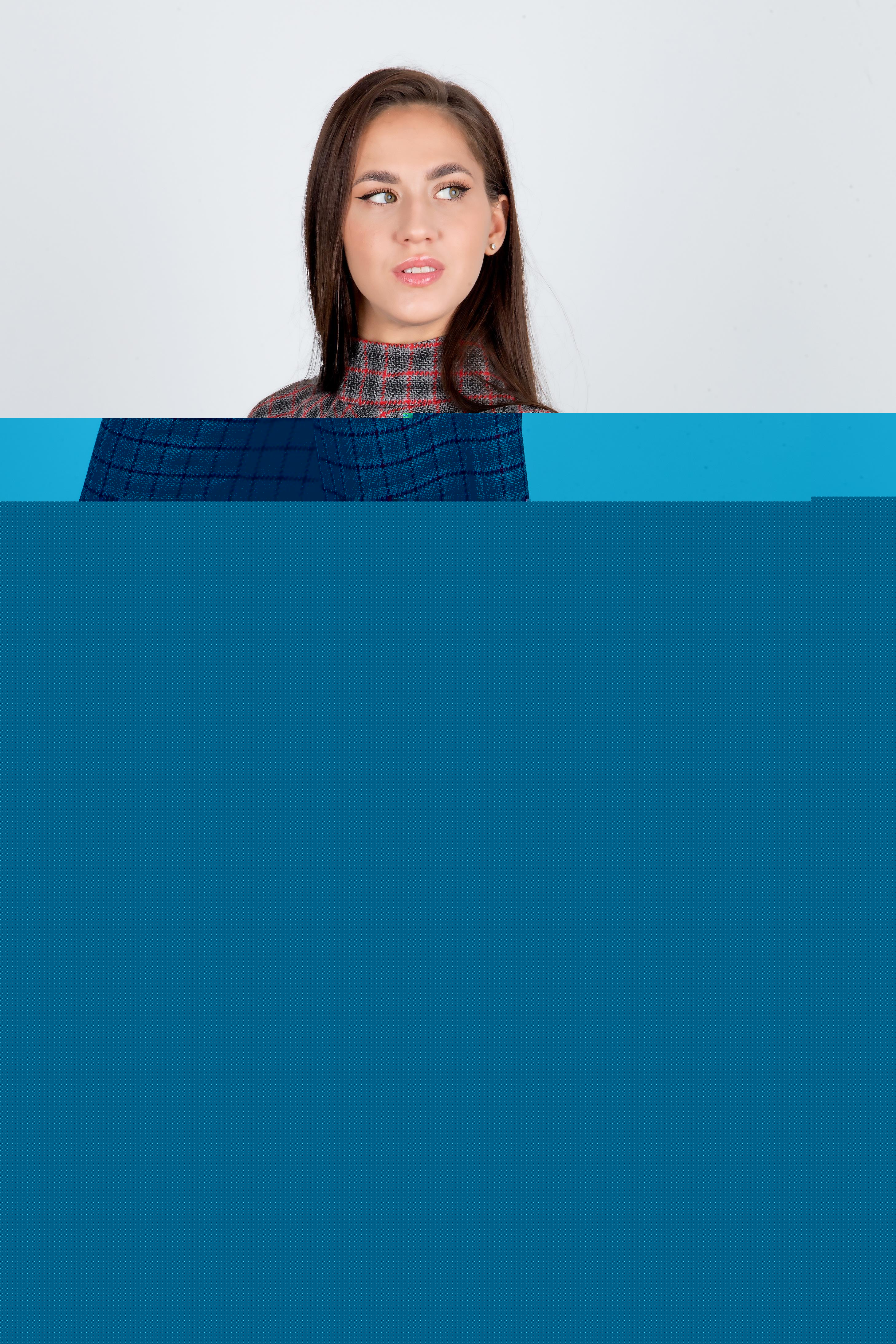 джемпер т95243_95 gri (серо-красный)