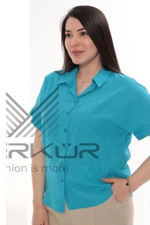 блузка т75573 turkuaz  оптом