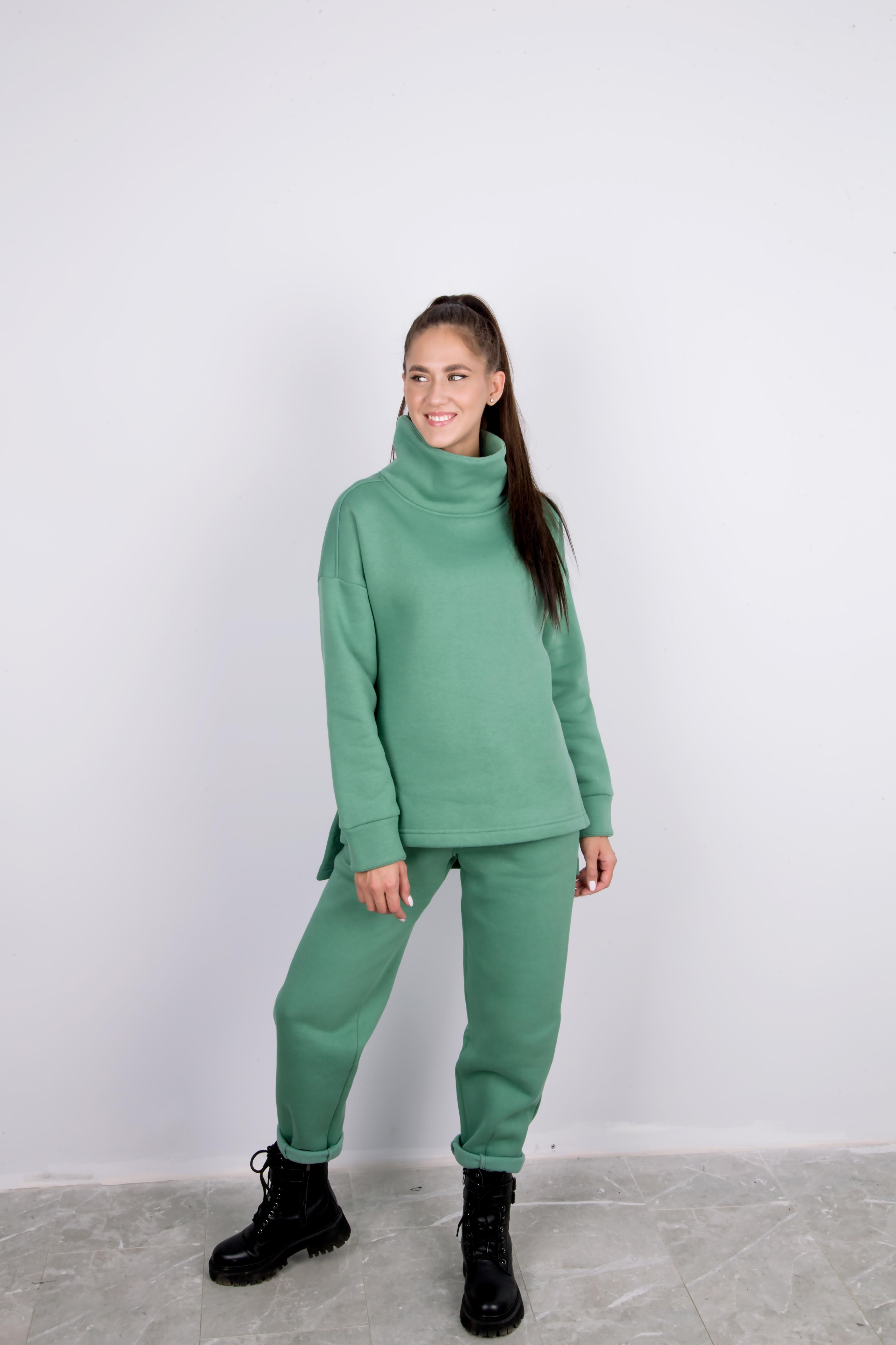 костюм л938-939 футер утепл. полынь snowtrend