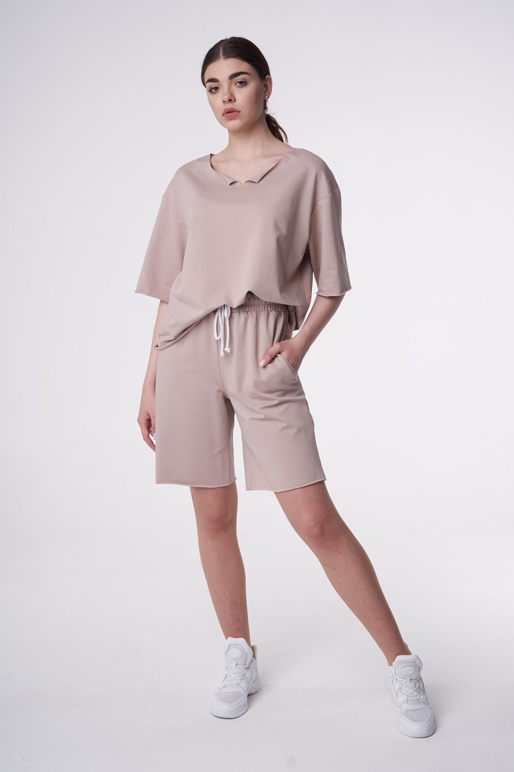 шорты Л927_162 бежевый