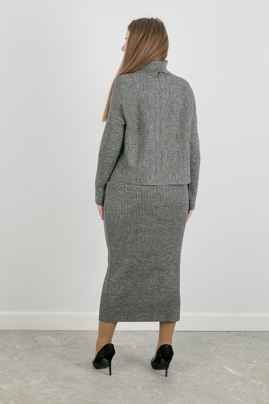 костюм с5108-1_вяз* серый меланж mild