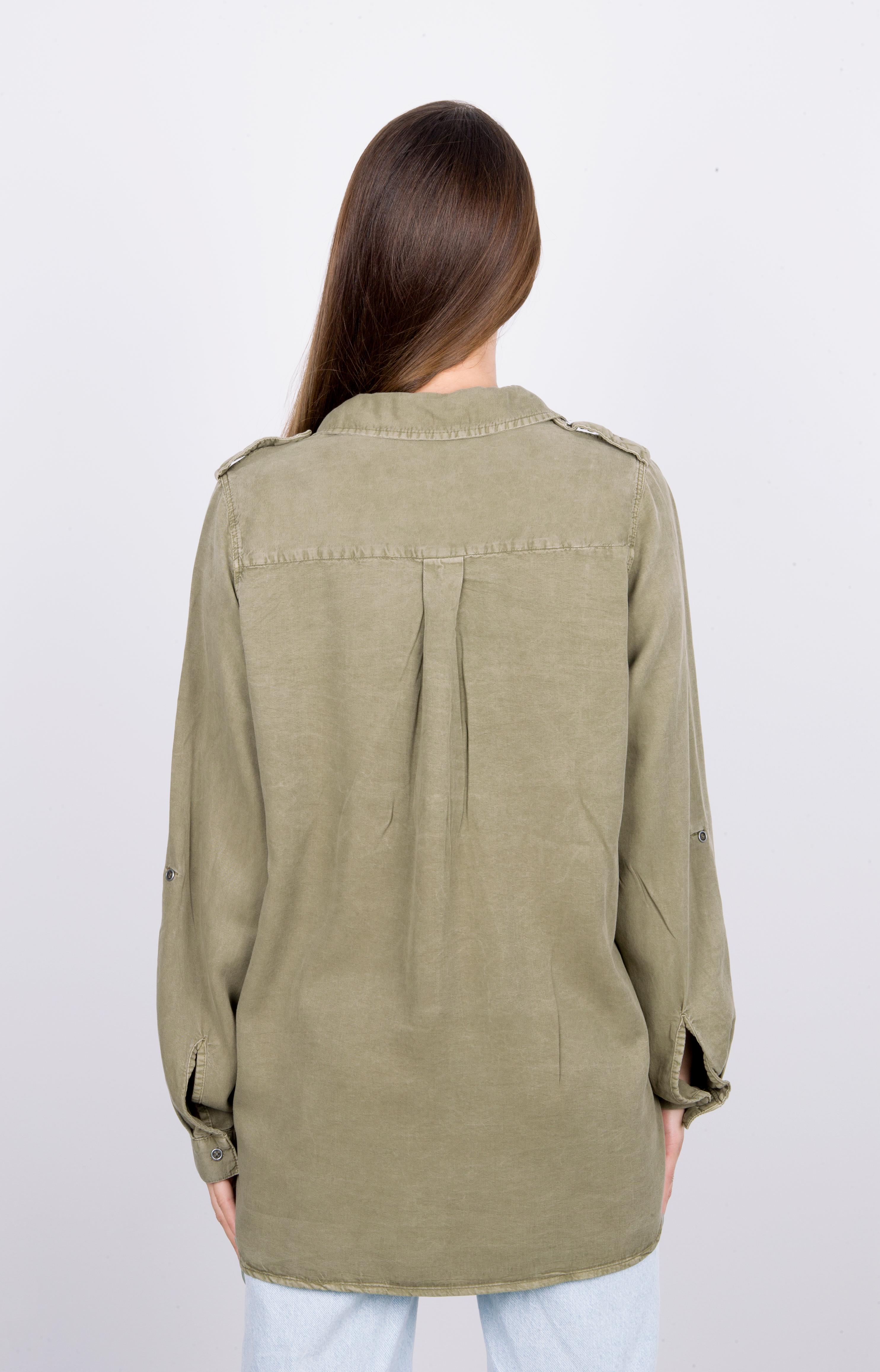 рубашка АН3722-1 2.хаки