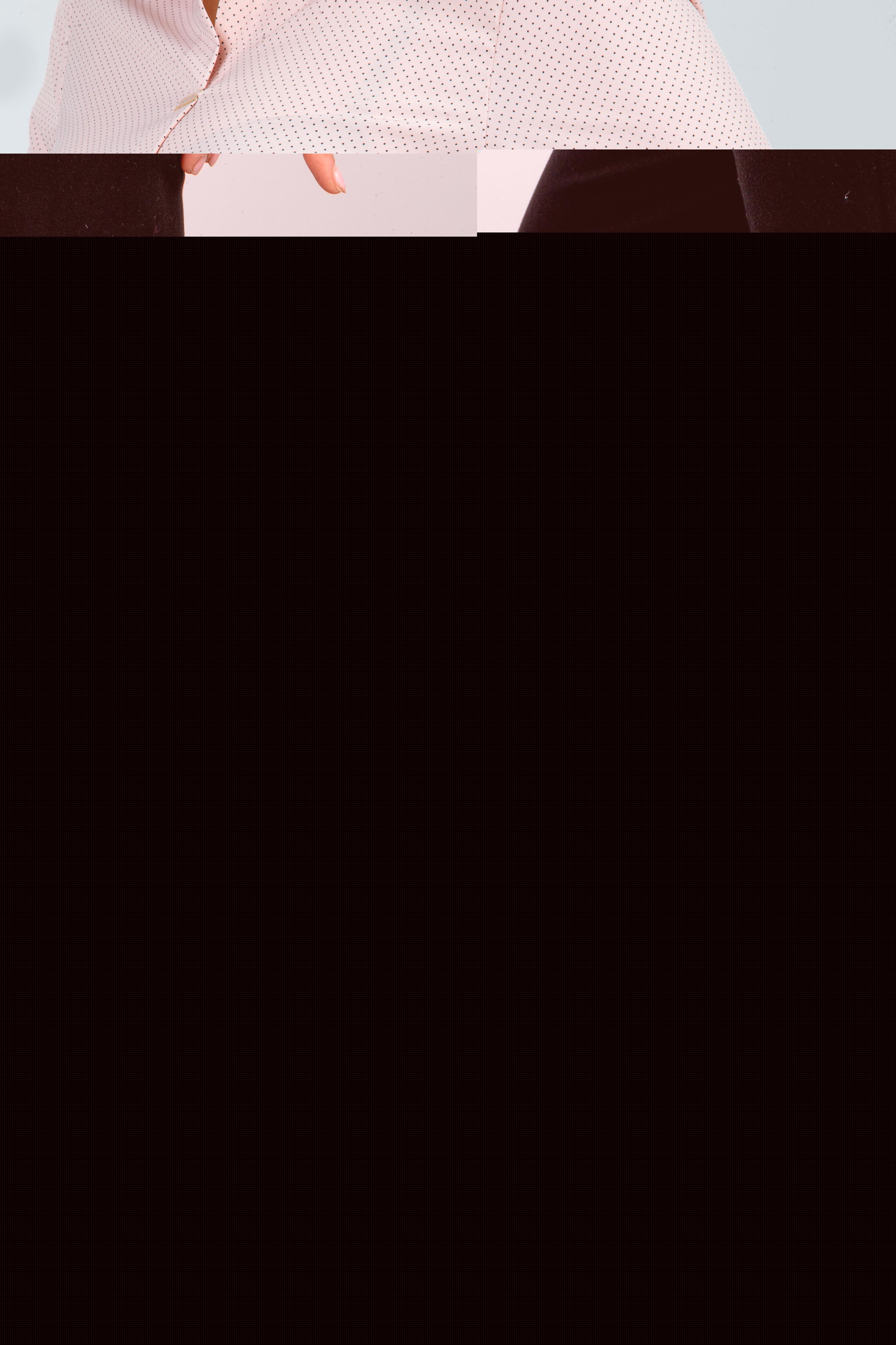 блузка к2669 горох само