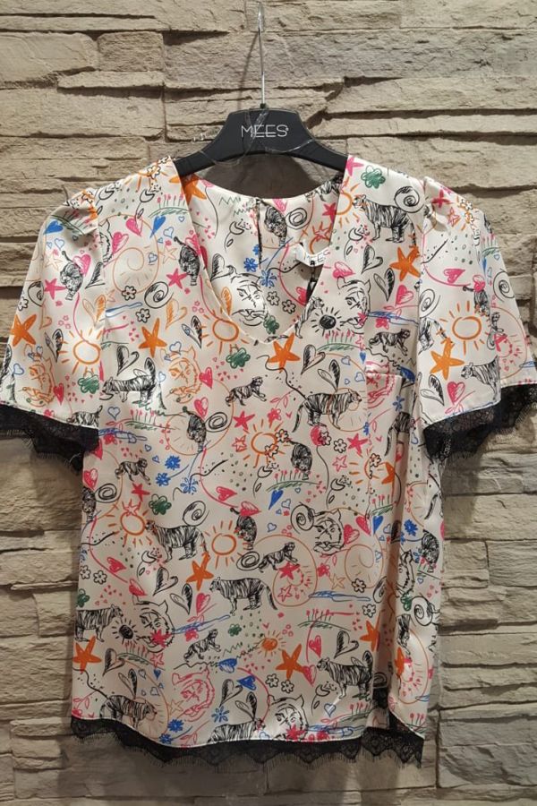 блузка т95500 мультик