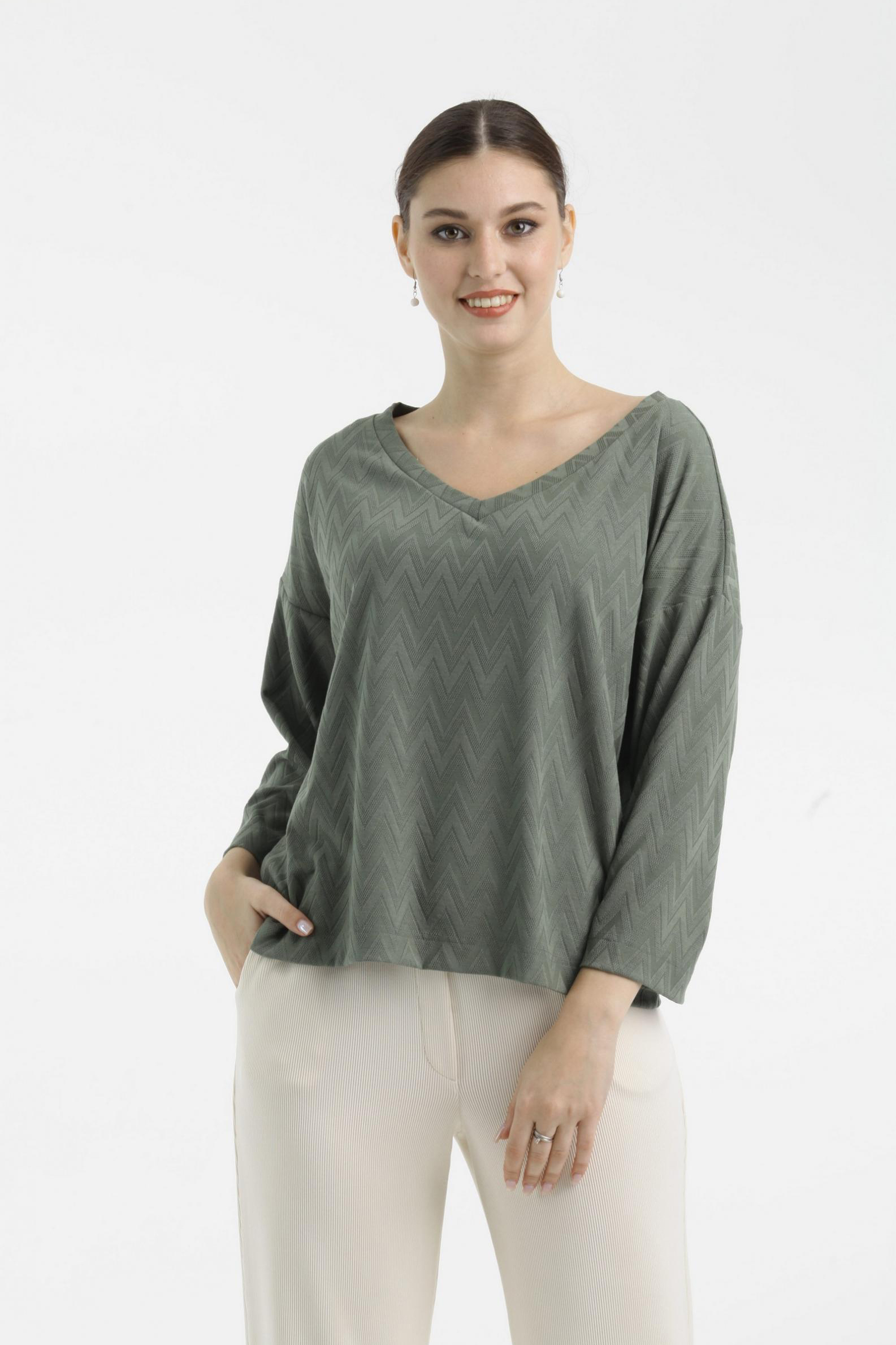 джемпер Л2120 Миссони полынь