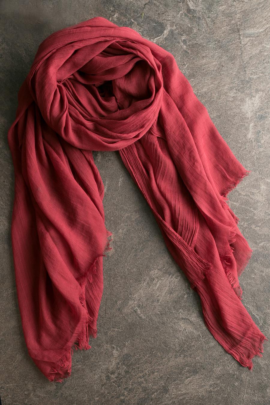 шарф ПП009-11 винный