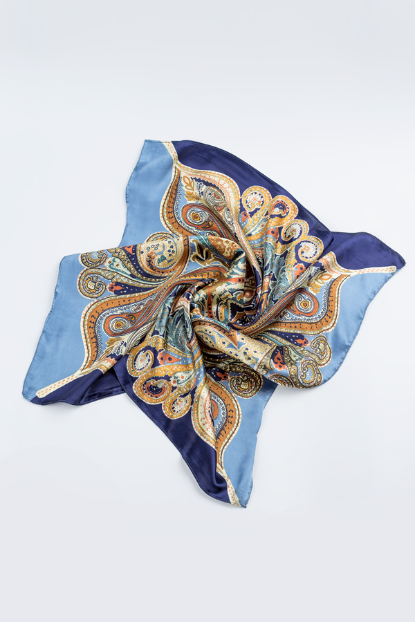 Платок атлас пп012 атлас однотон 2