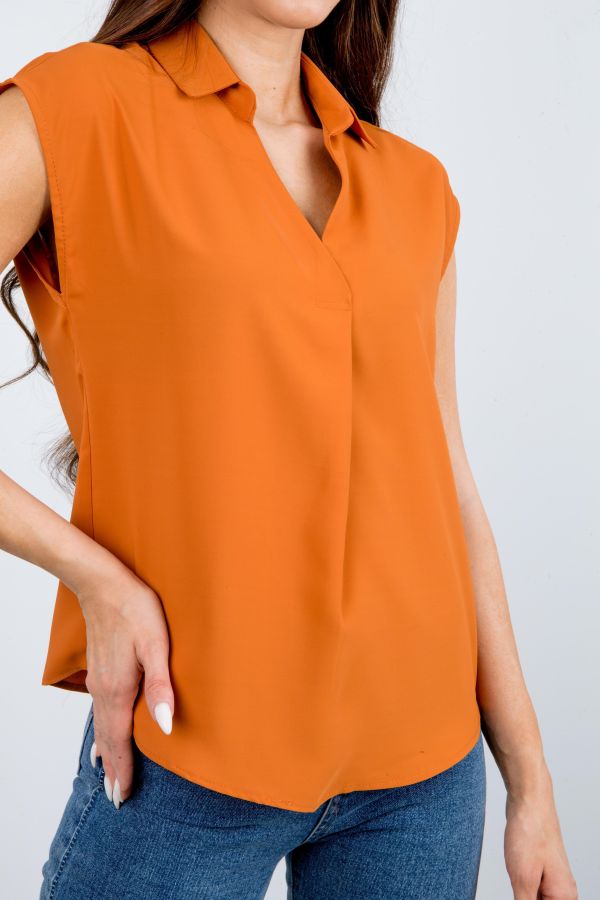 блузка т05381 св. коричневый (taba)