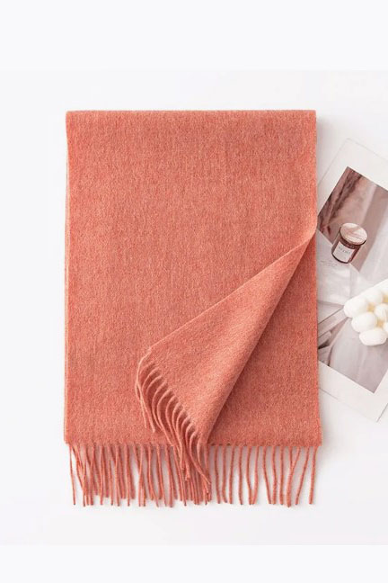 шарф-палантин утепл. пп031   35 ягодный 