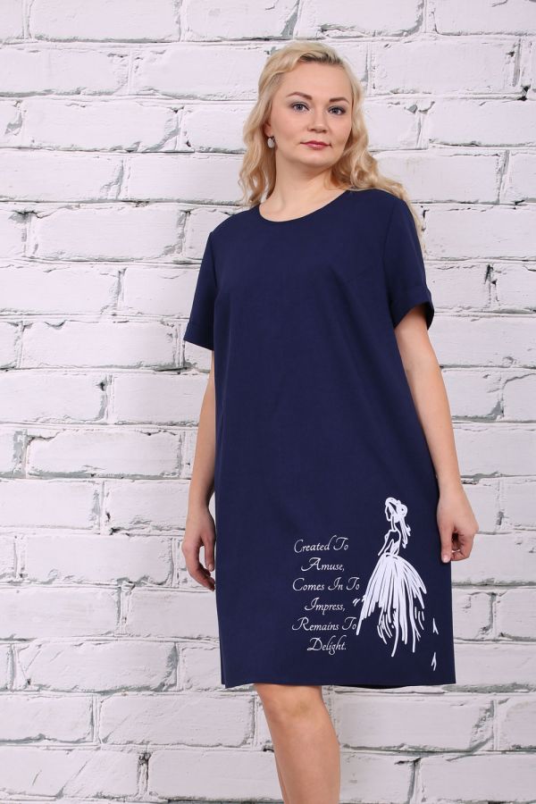 платье Ш3428 4419 фиолетовый