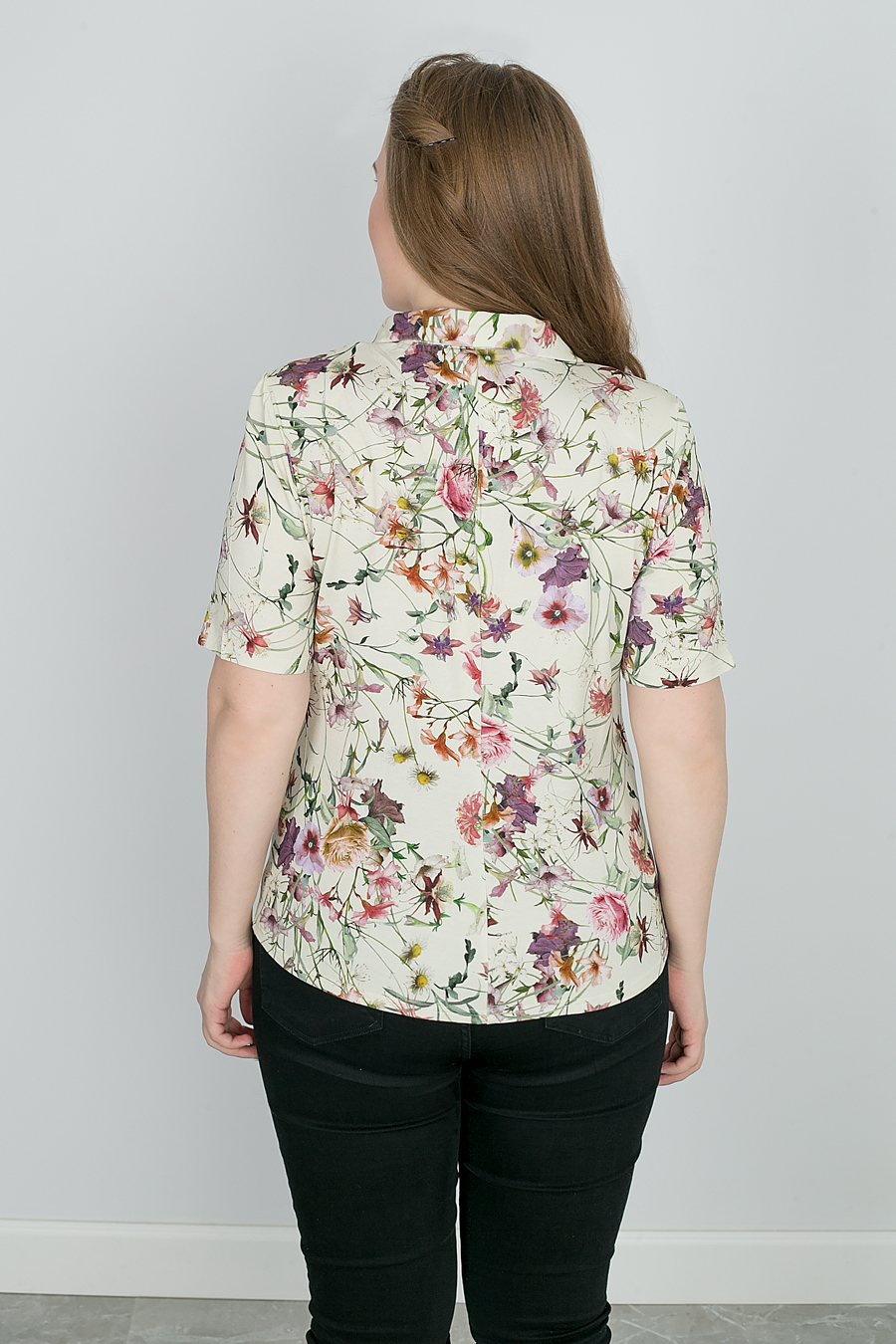 блузка Д907*77 полевые цветы