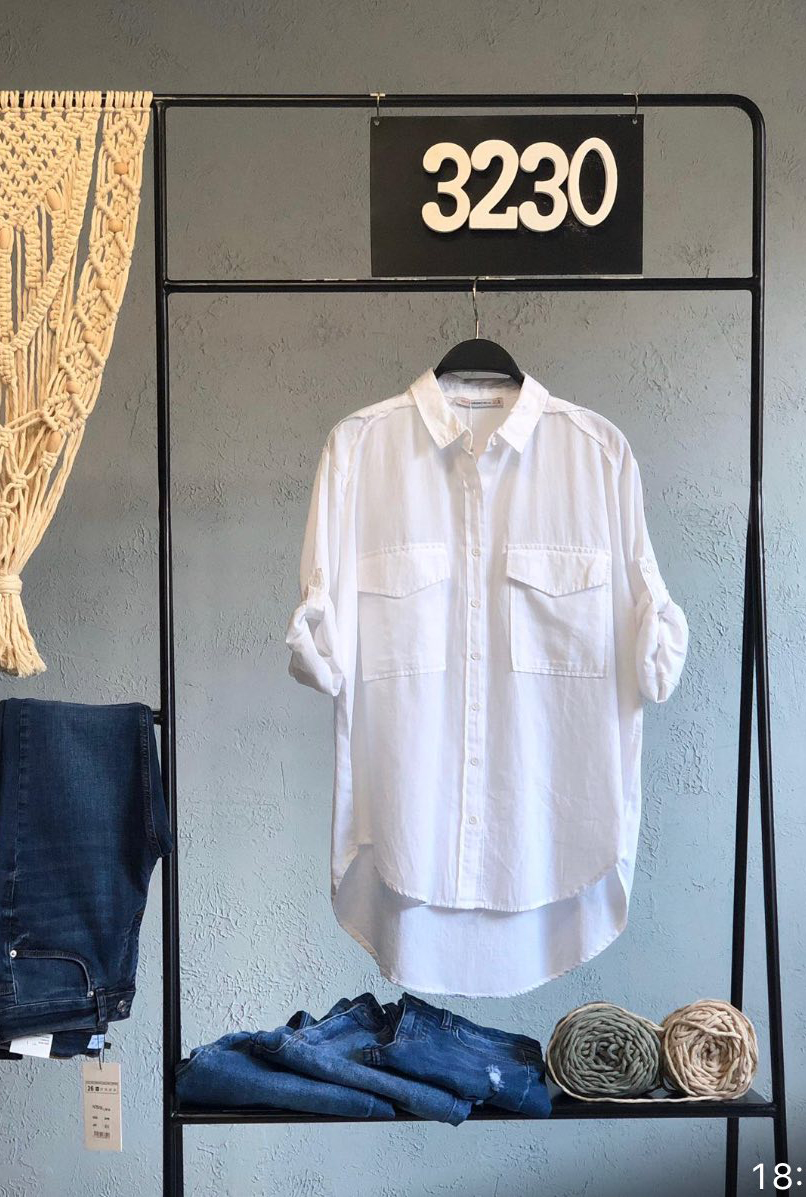 рубашка АН3230-1 1.белый