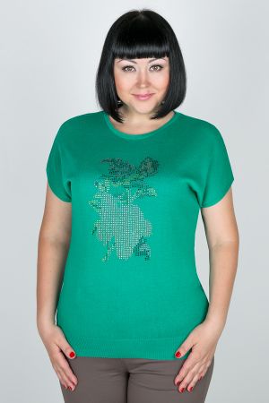 джемпер С1300*50 зеленый  оптом