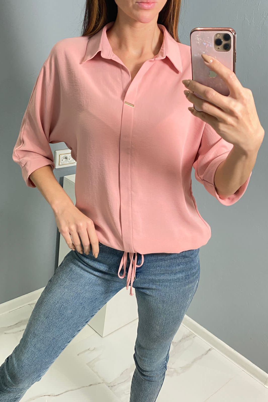 рубашка к2655* амарант