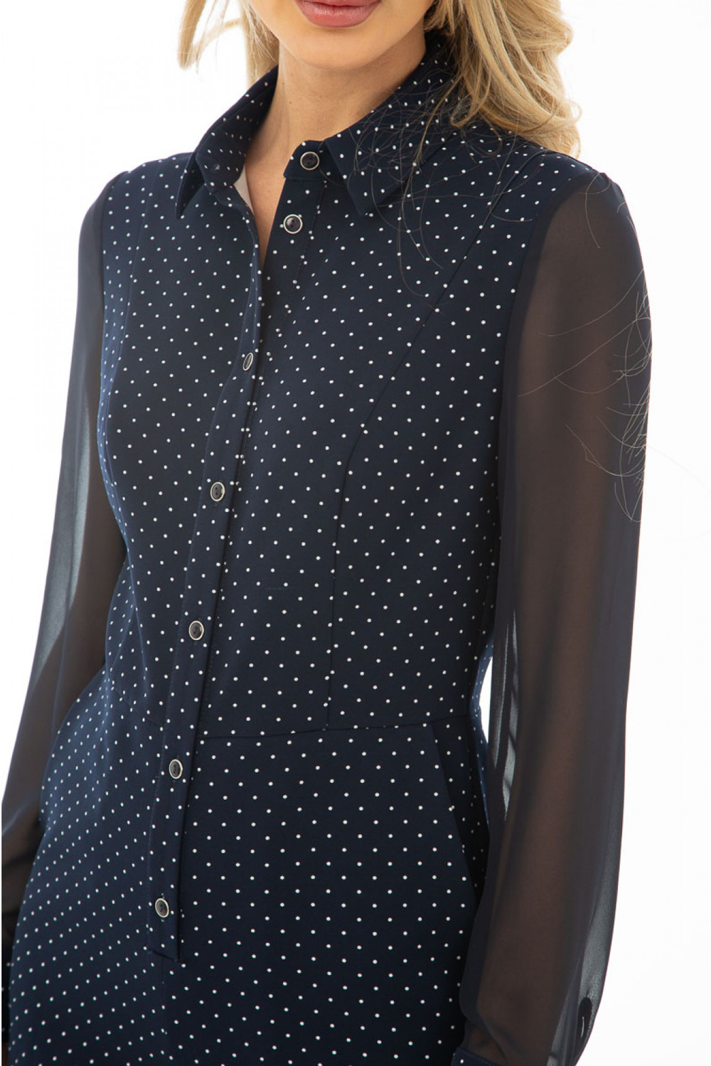 комбинезон+юбка Юсила синий