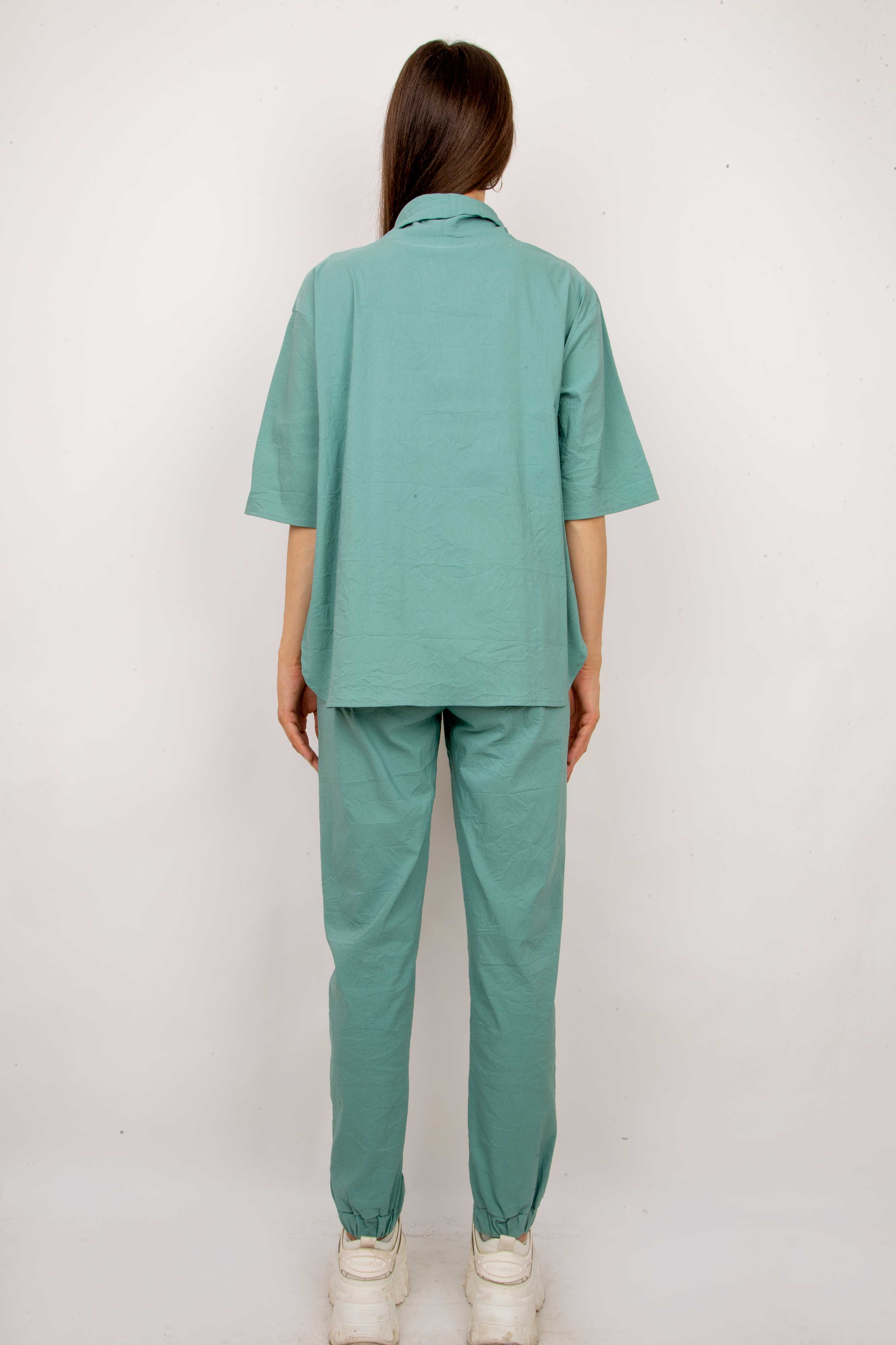 брюки Л609-2 стрейч_259 еловый Tropic