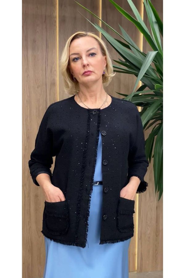 Жакет Барбарас черный