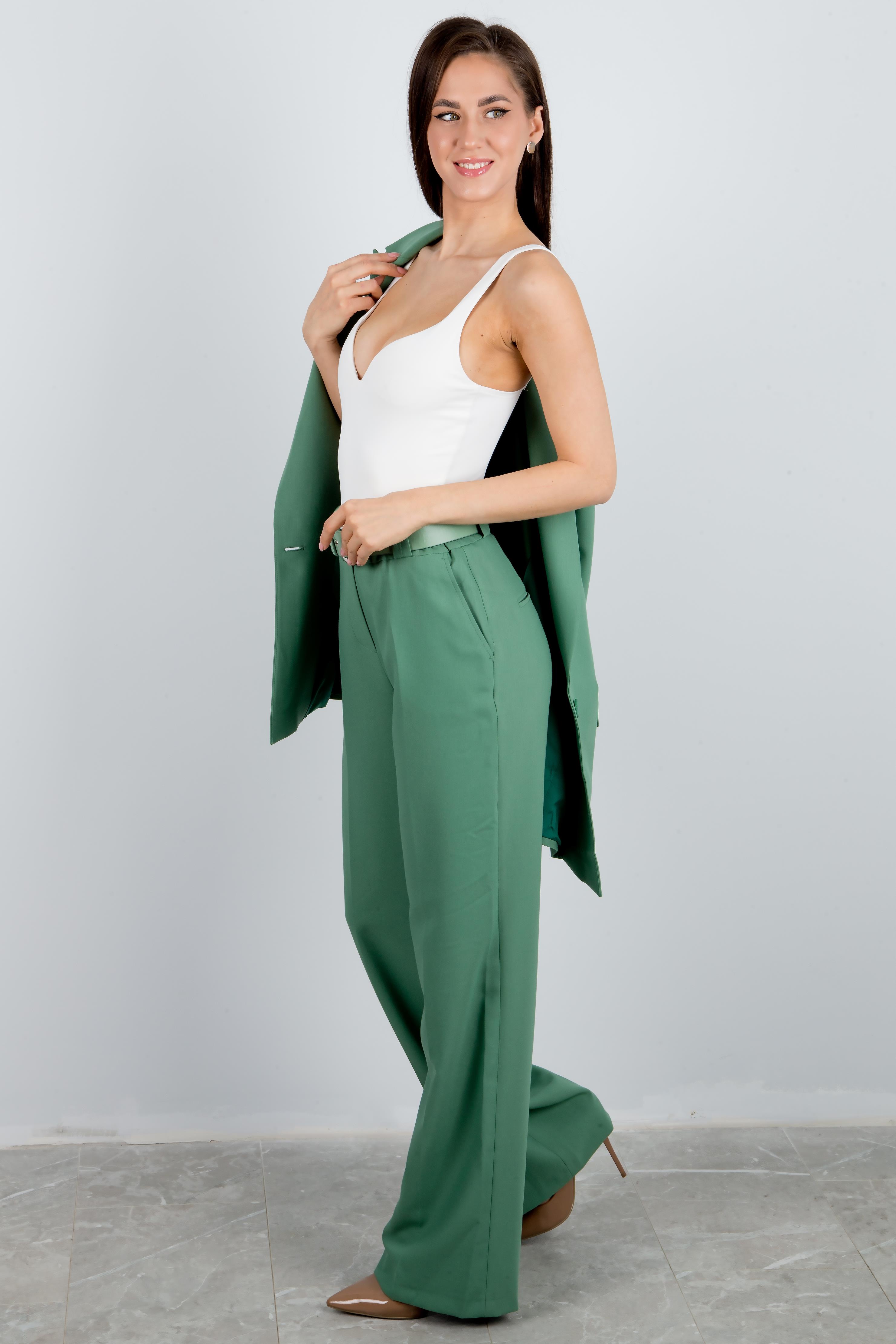 брюки т105-4324_154 green