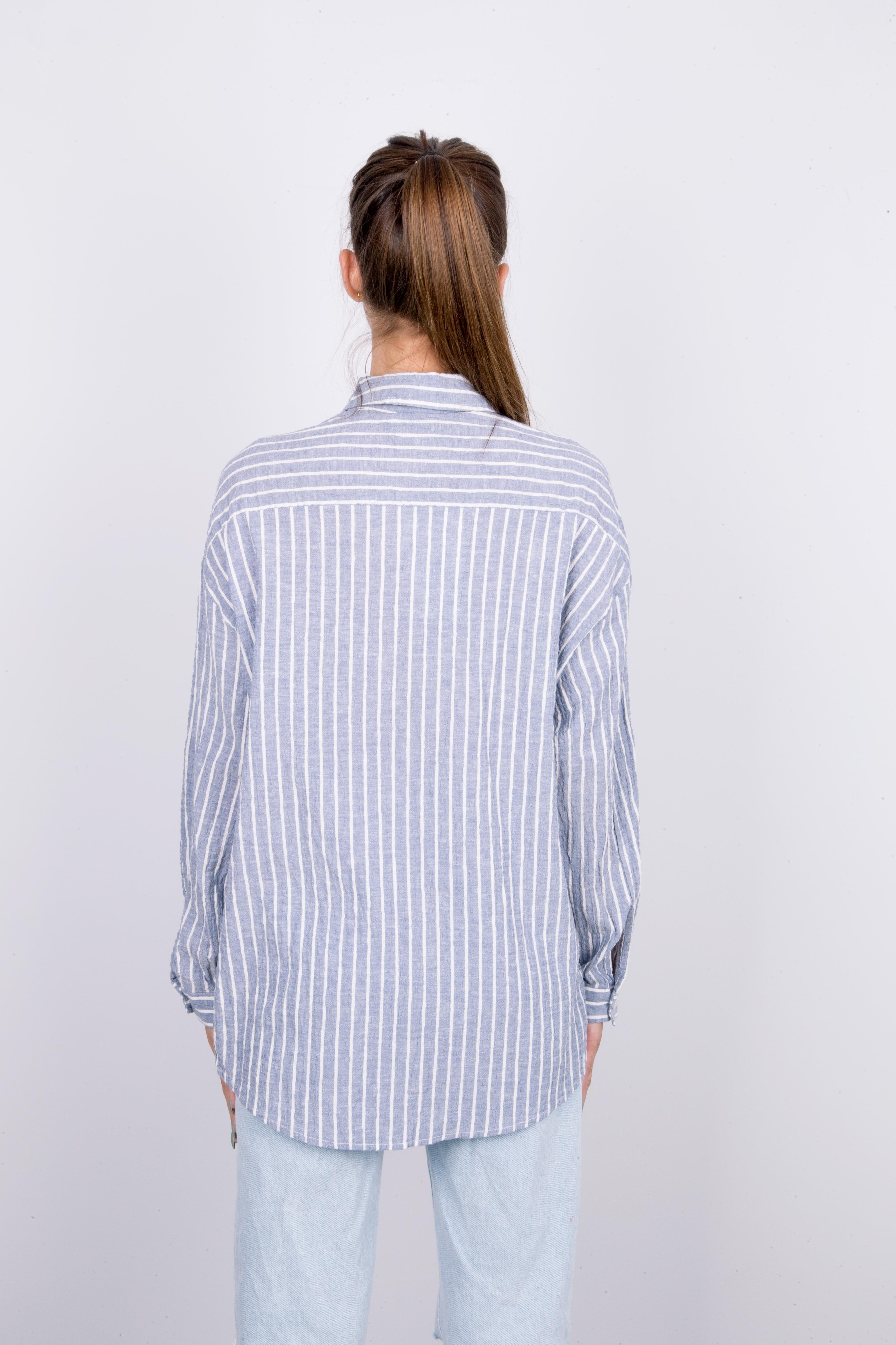 рубашка АН3892 1.синий