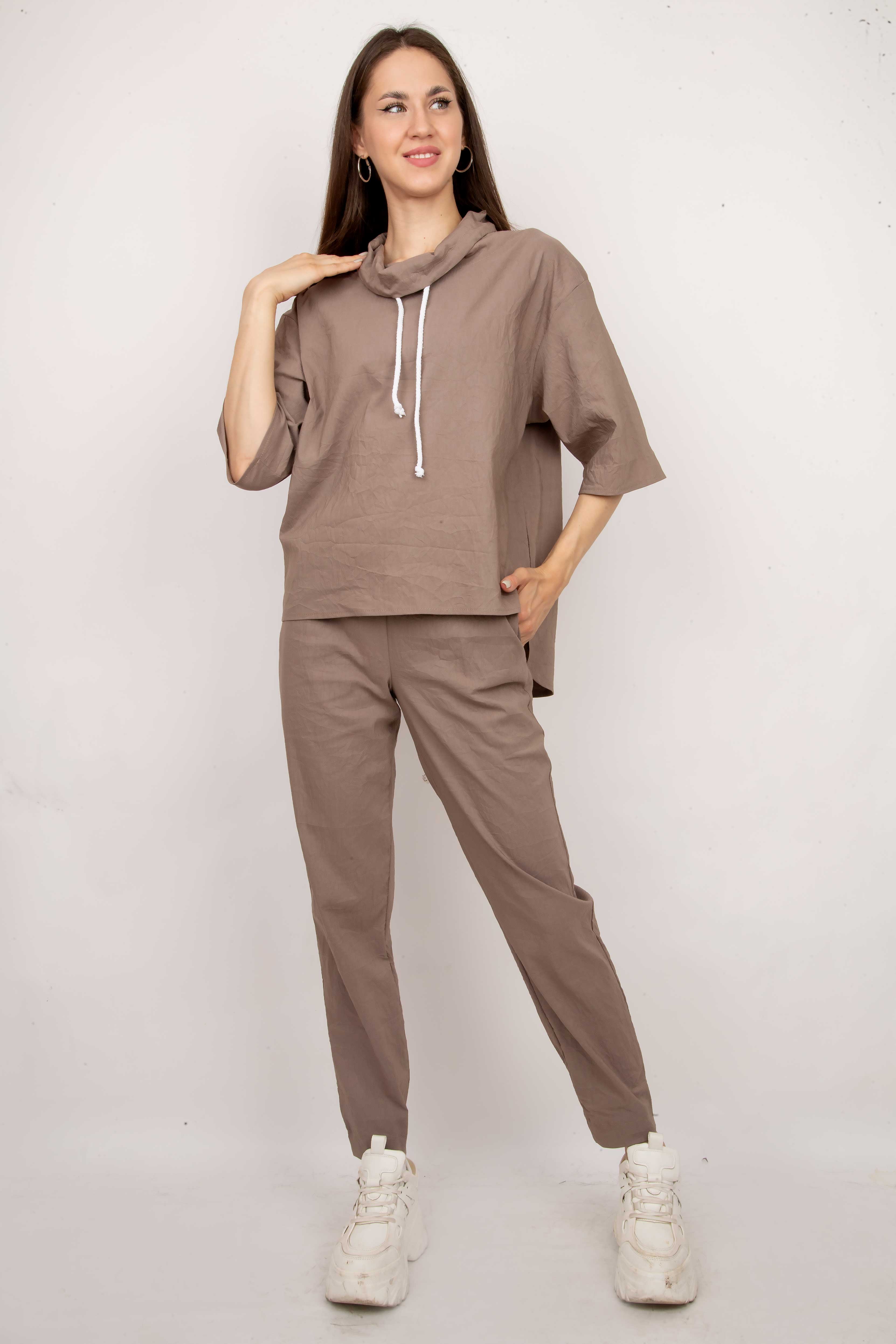 брюки Л609-2 стрейч_137 мокко Tropic