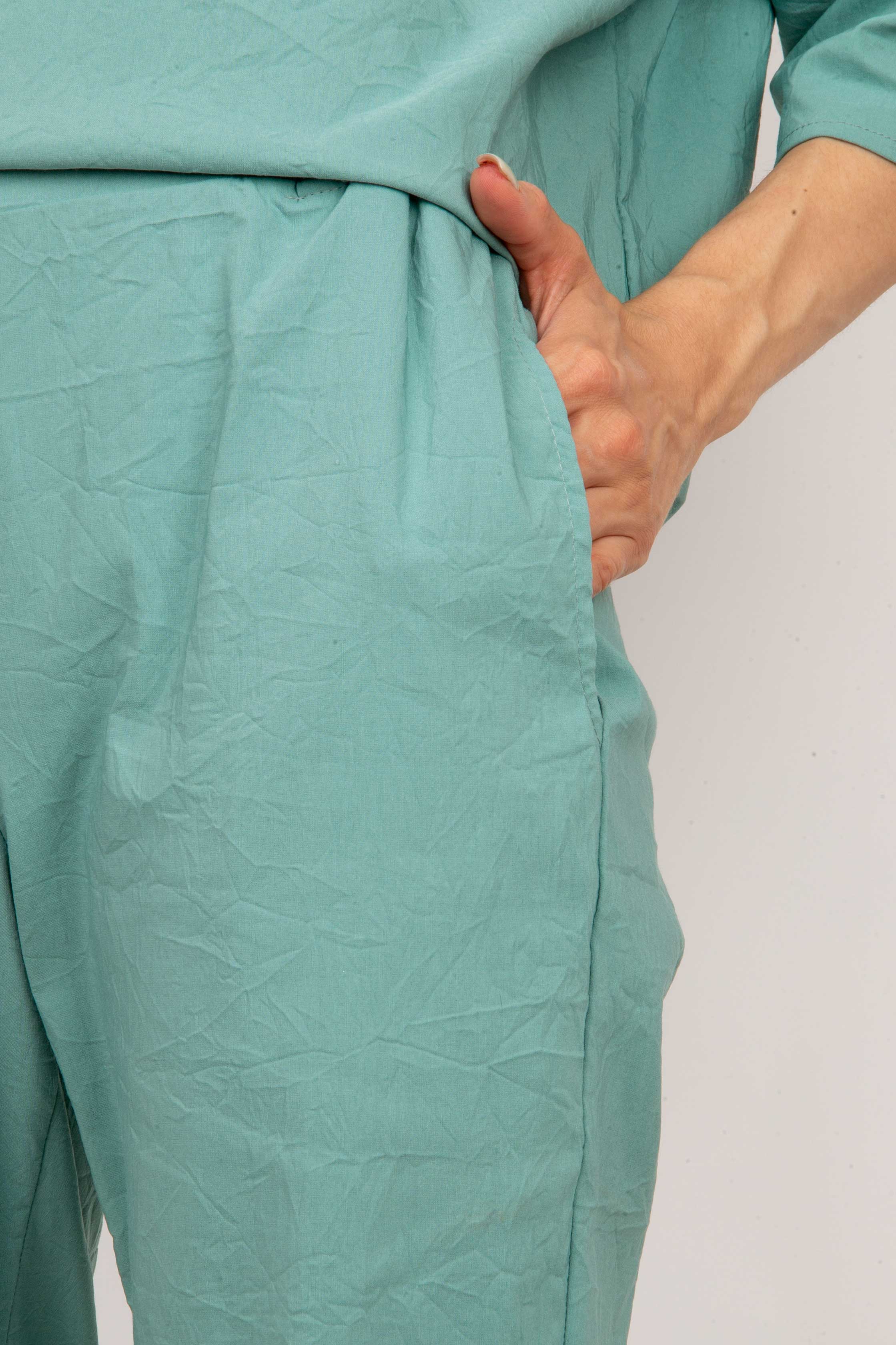 брюки Л609-2 стрейч_259 еловый Tropic