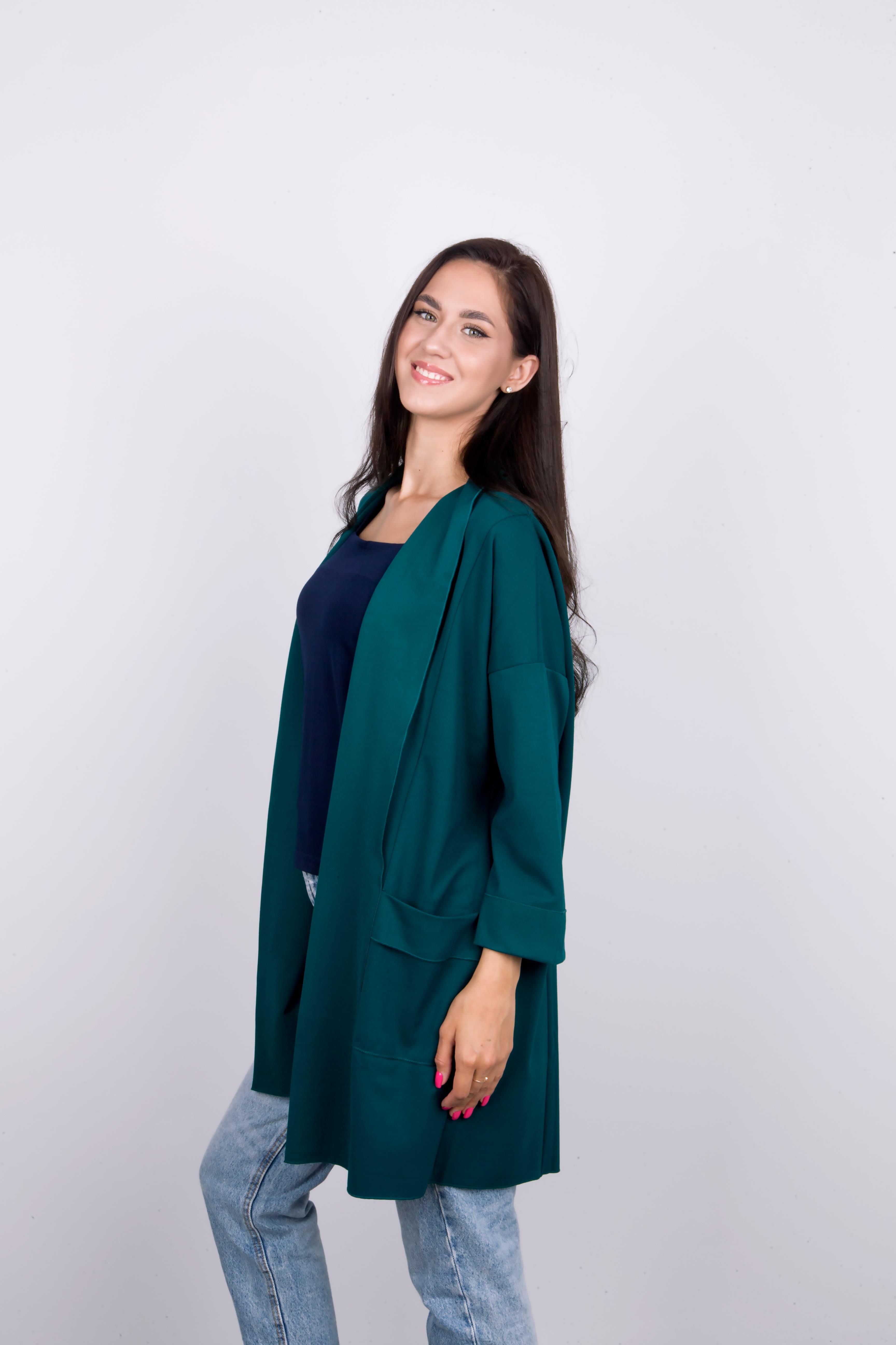 кардиган Л502* милано малахит