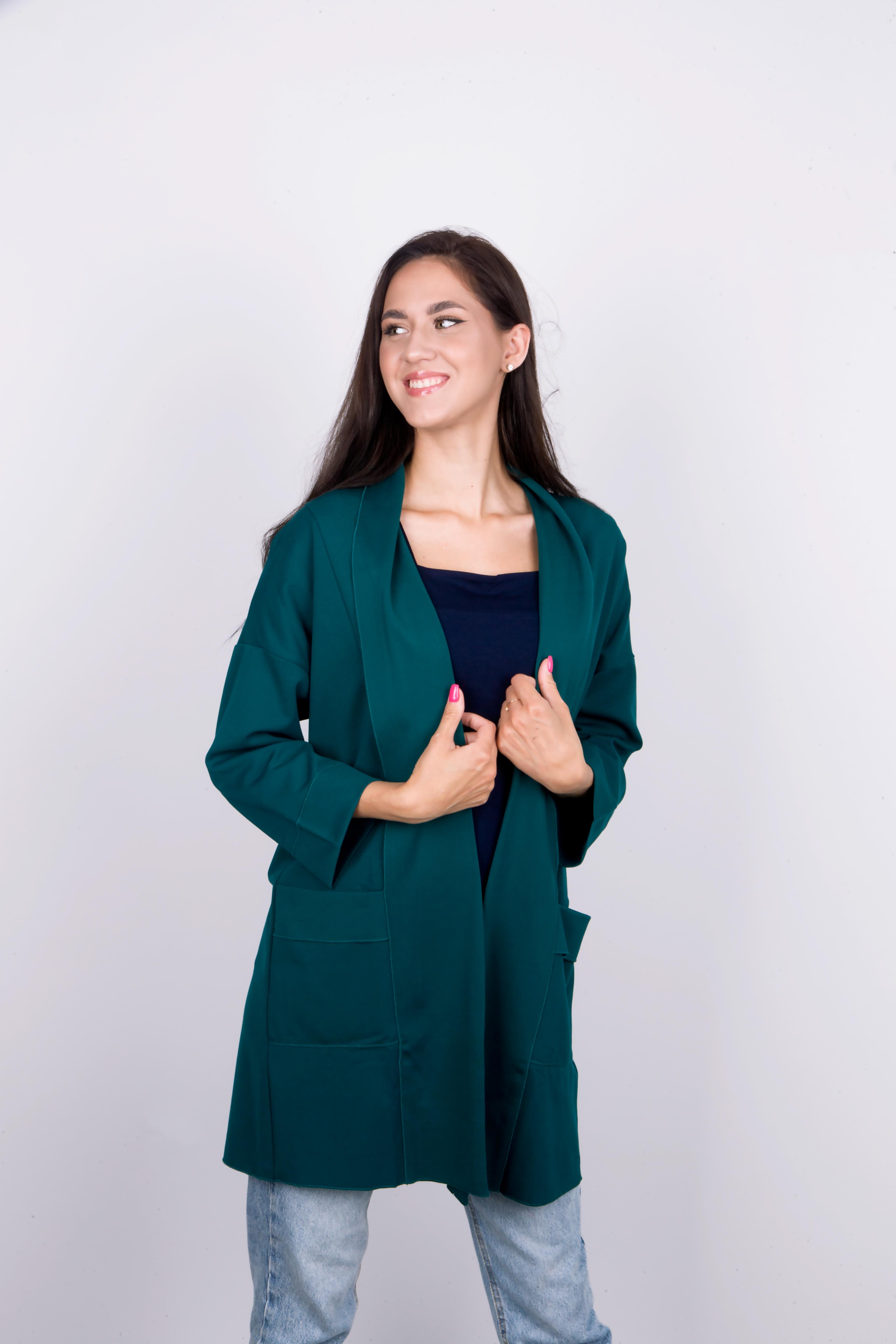 кардиган Л502* милано малахит