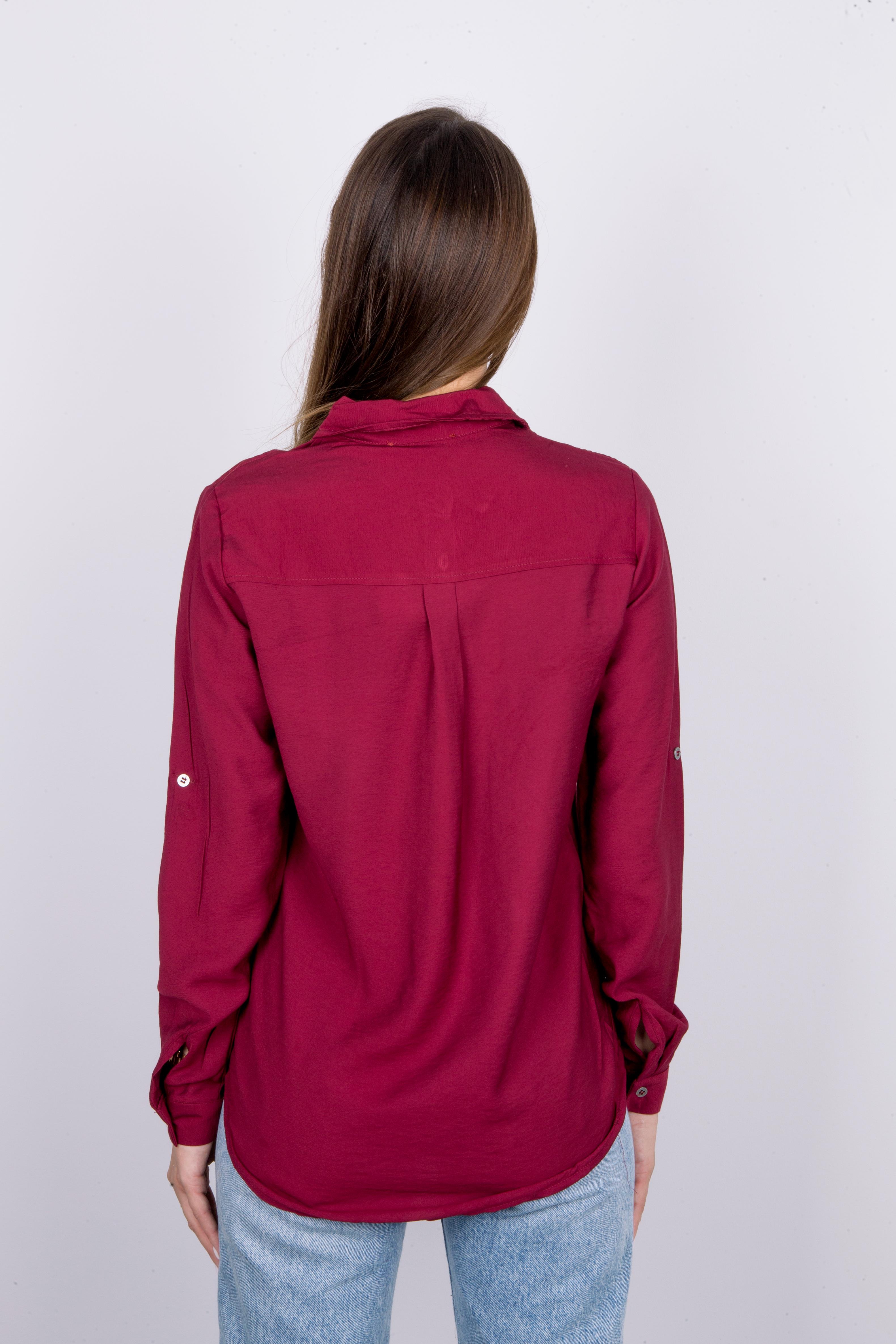 рубашка АН2741 6.бордо