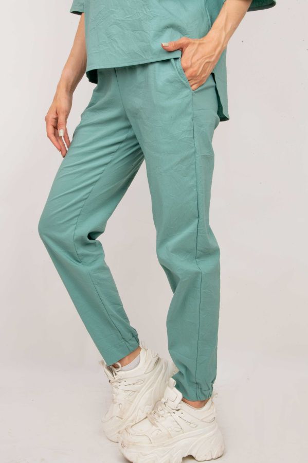 брюки Л609-2 стрейч_259 еловый Tropic