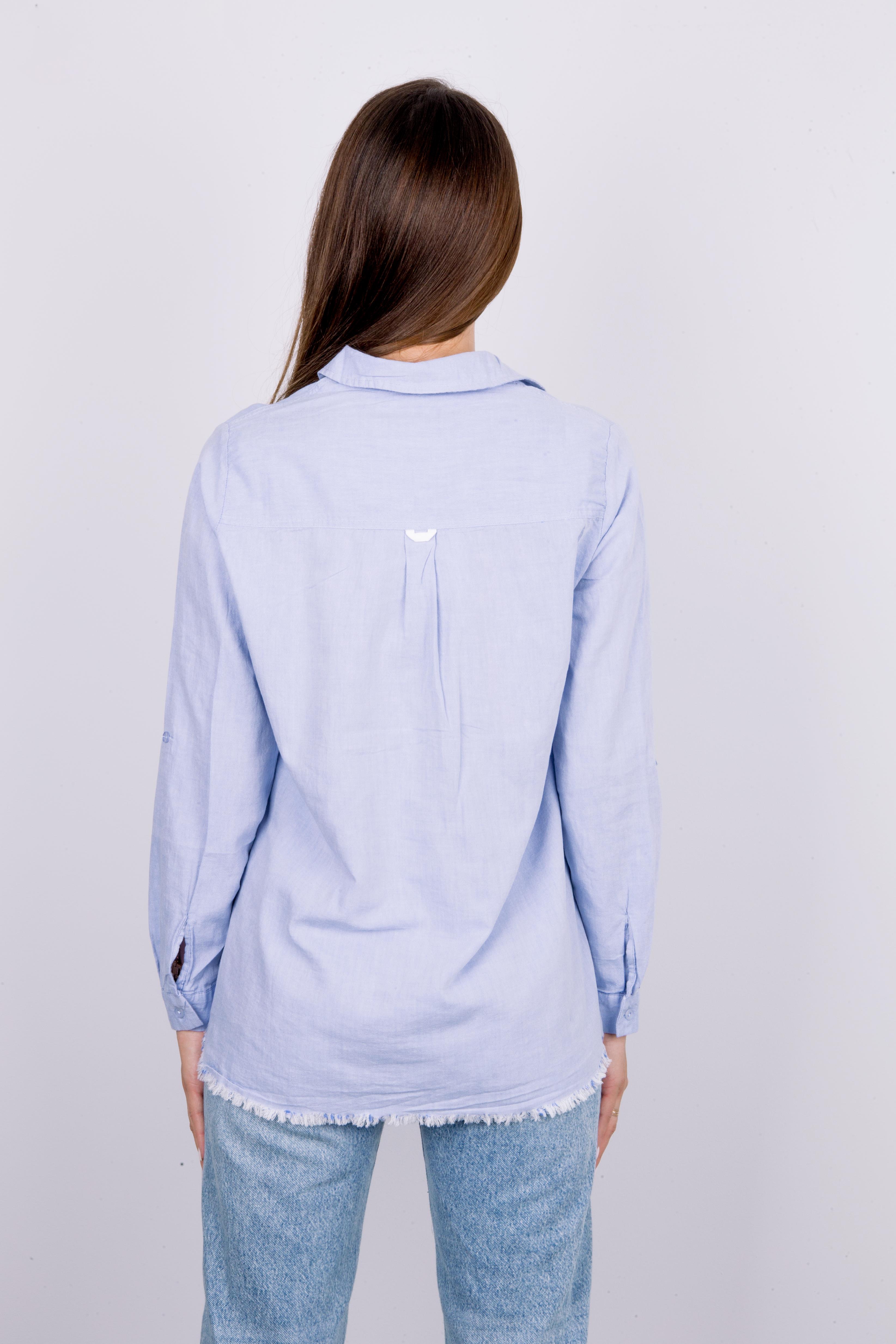 рубашка АН3495 2.голубой