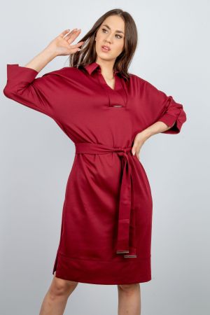 платье Б4.19.11 Конкур*15 10817*2 бордо  оптом