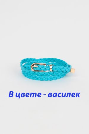 ремень "косичка" А00002 василек  оптом