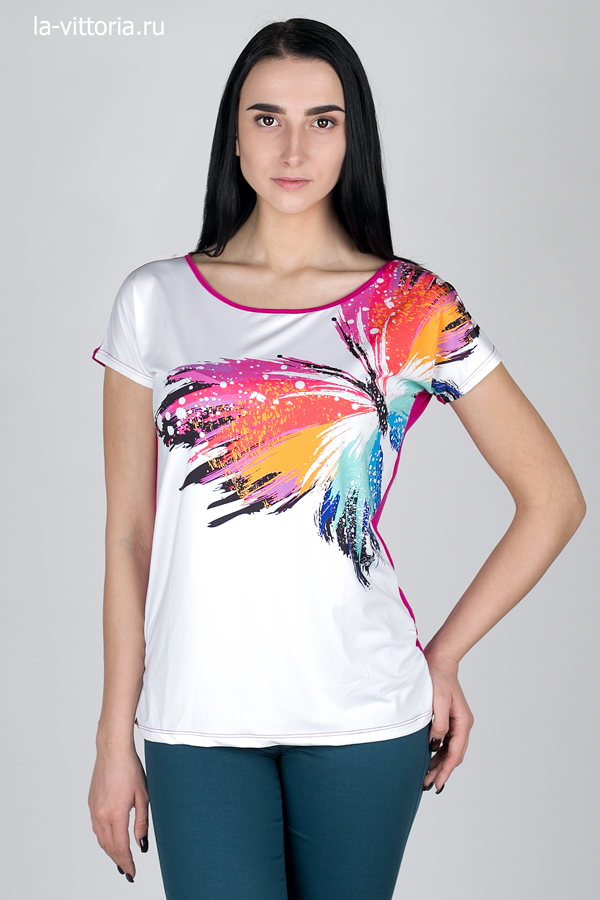 блузка К3096*30 малина-Аглая