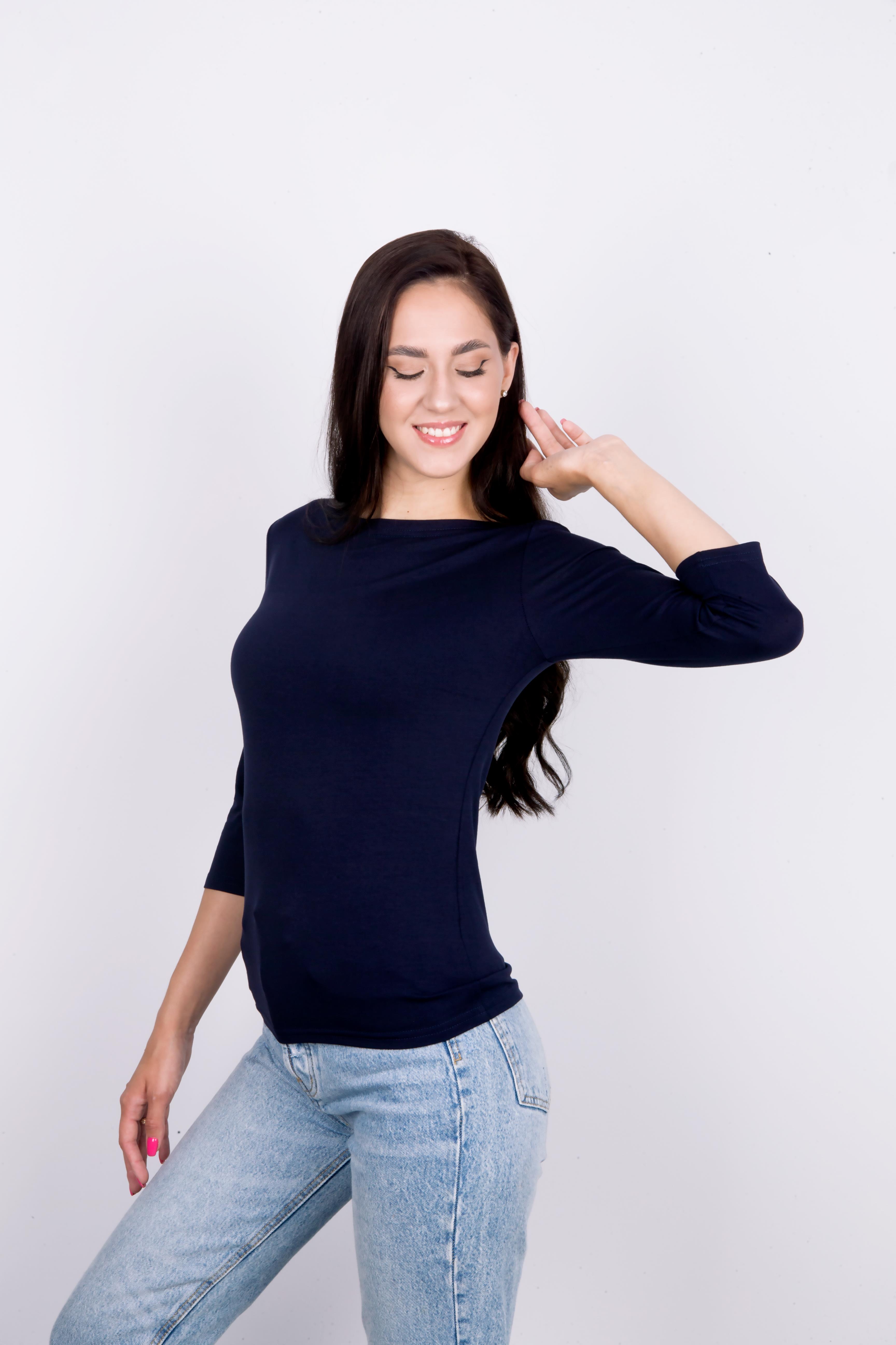 джемпер Л049 т.синий