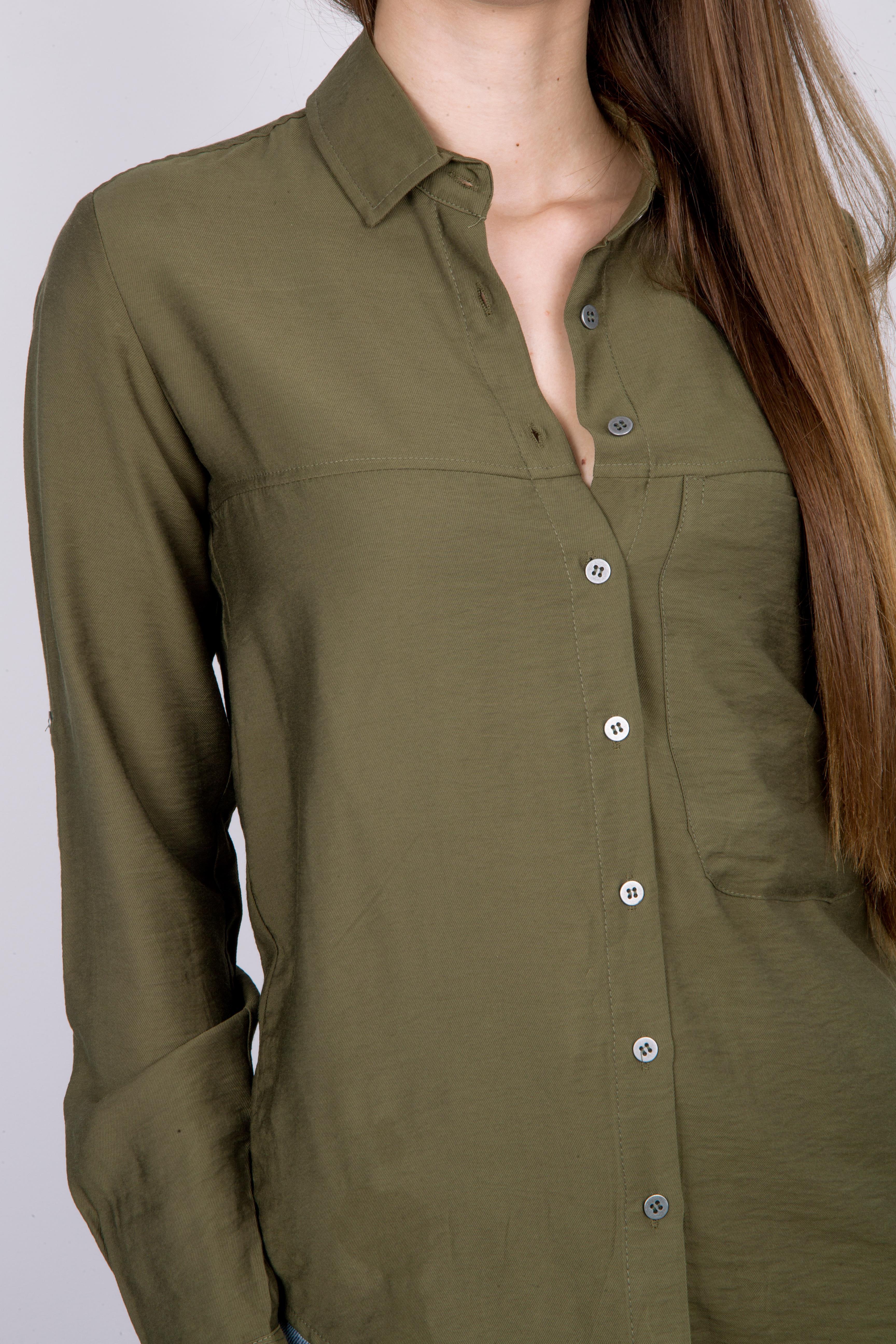 рубашка АН2741 5.хаки