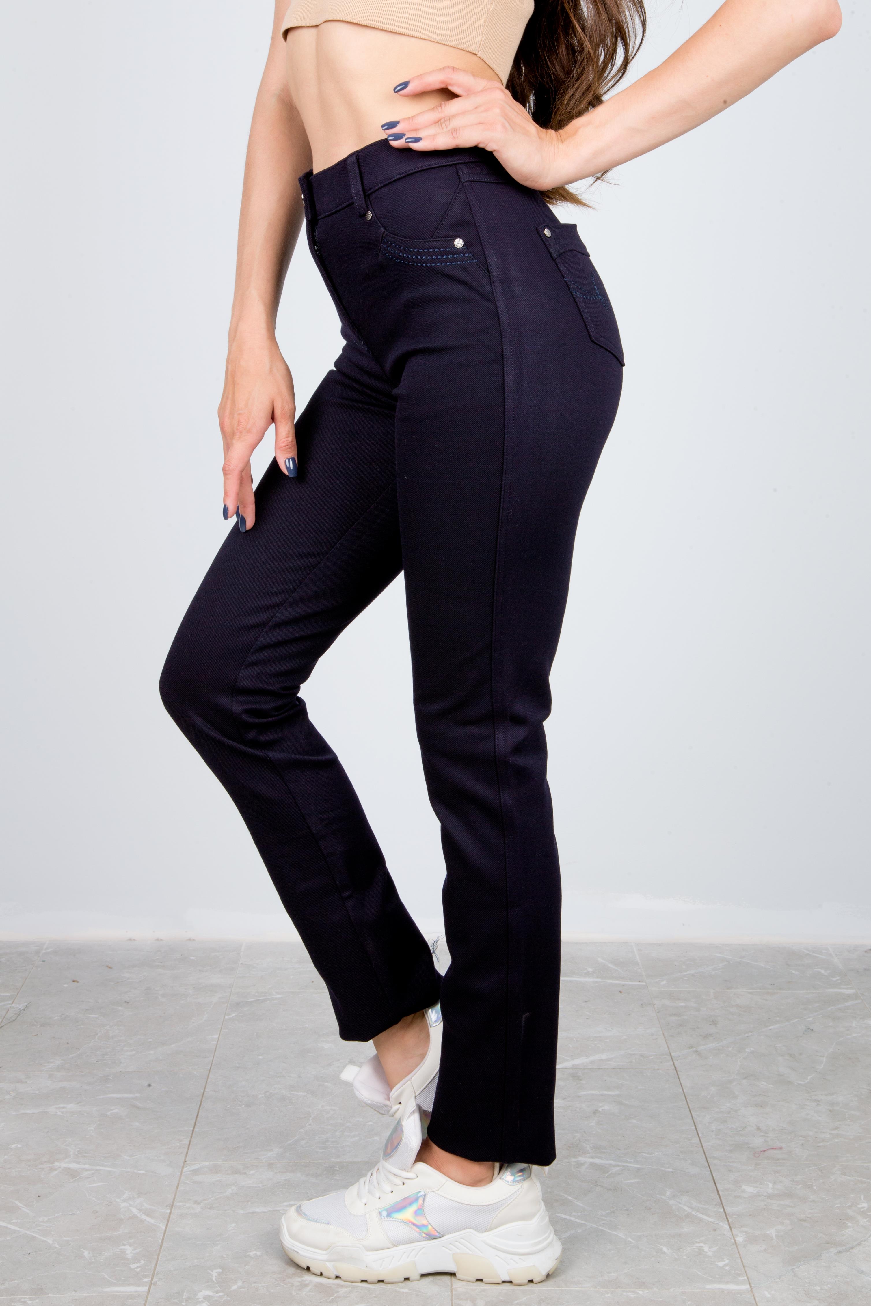 брюки Р394в-2299* (19/17) весна синий 6#