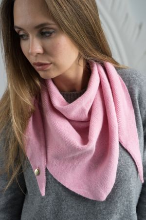 косынка 7.572-04*50 розовый snood  оптом