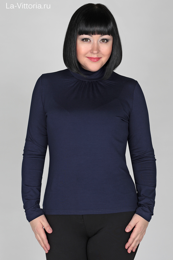 водолазка Л017-2* т.синий