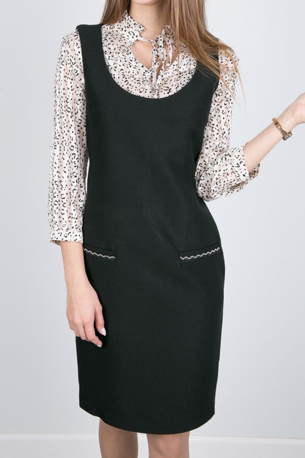 сарафан т53763*50-1 черный