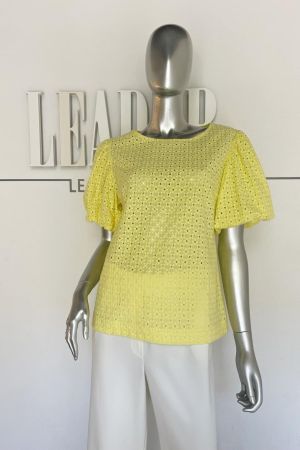 свитшот Л827 шитье лимон (зал)  оптом