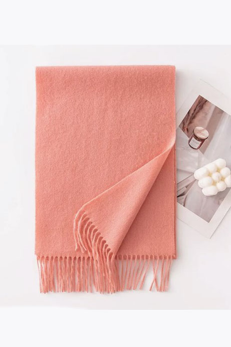 шарф-палантин утепл. пп031   36   ягодный